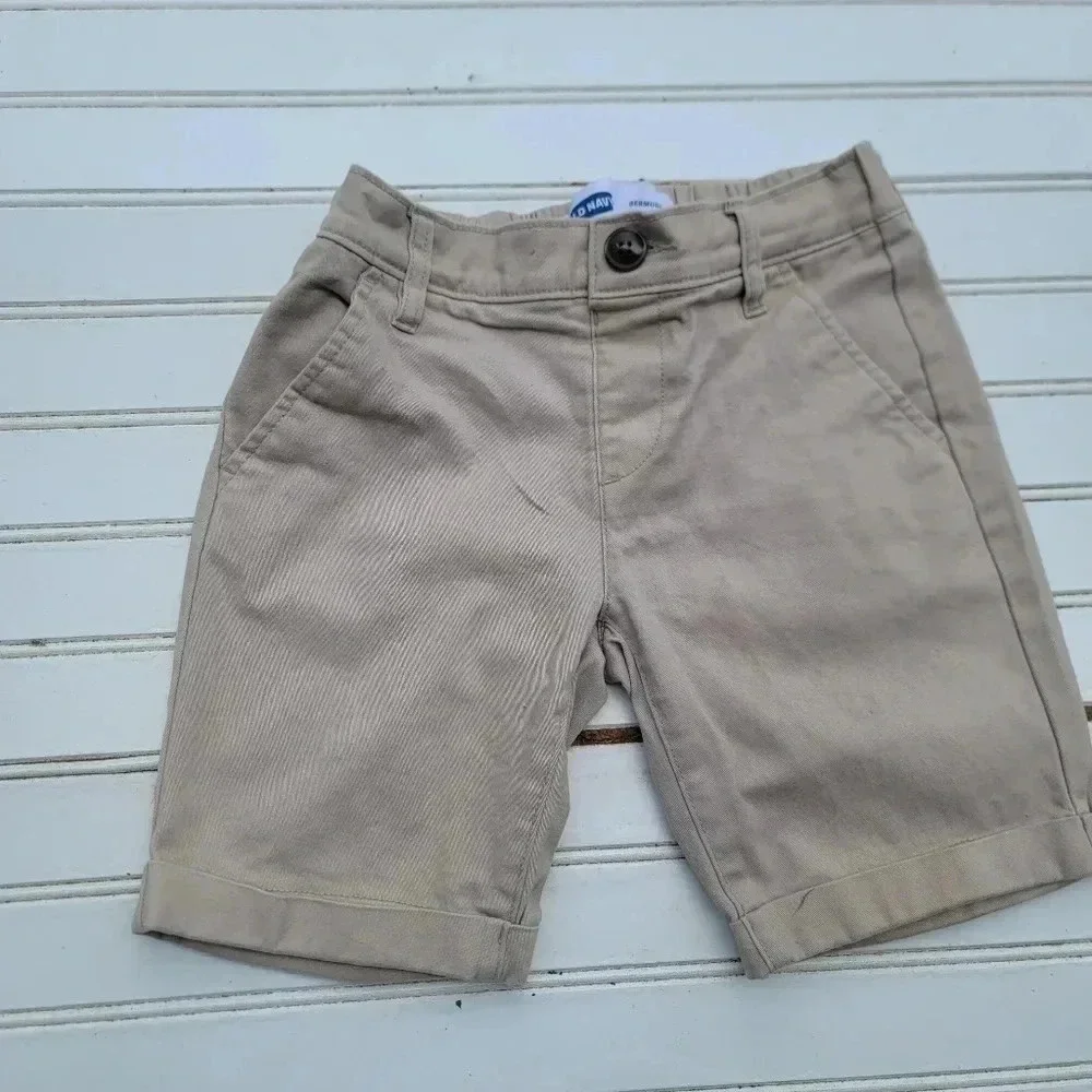 Lot Of 3 SCHOOL UNIFORM SKORTS Bermuda SHORTS BHPC Beige Khaki Sz 8